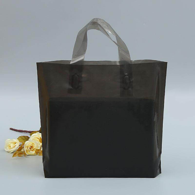 每包100个加厚塑料袋EVA半透明黑色服装袋黄色粉色可加logo印字