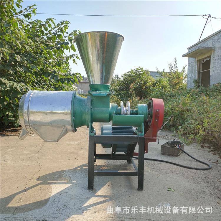 小型家用小麦面粉机细荞麦玉米麦麸分离粉碎机电动打面机