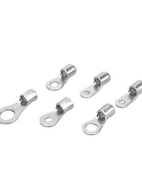 圆形裸接线端头RNB5.5-4STO冷压接线端子铜线耳铜鼻接线片