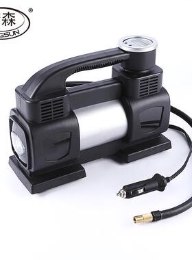 1303S数显车载充气泵通用汽车打气泵双缸充气泵