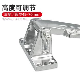 烘箱铰链1470不锈钢可调式 冷库门合页干燥箱折页工业烤箱门锁配件