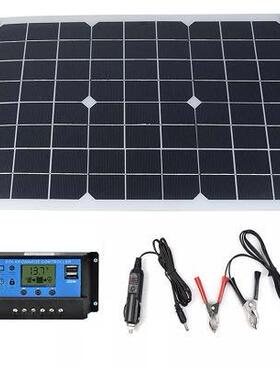 式新款柔性单晶太太阳能板便携阳能光伏板户阳外可SZE充电小型太