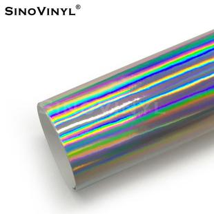 透明底513镭射车贴贴车拉花刻即字膜幻汽彩打印喷绘车身彩虹时贴