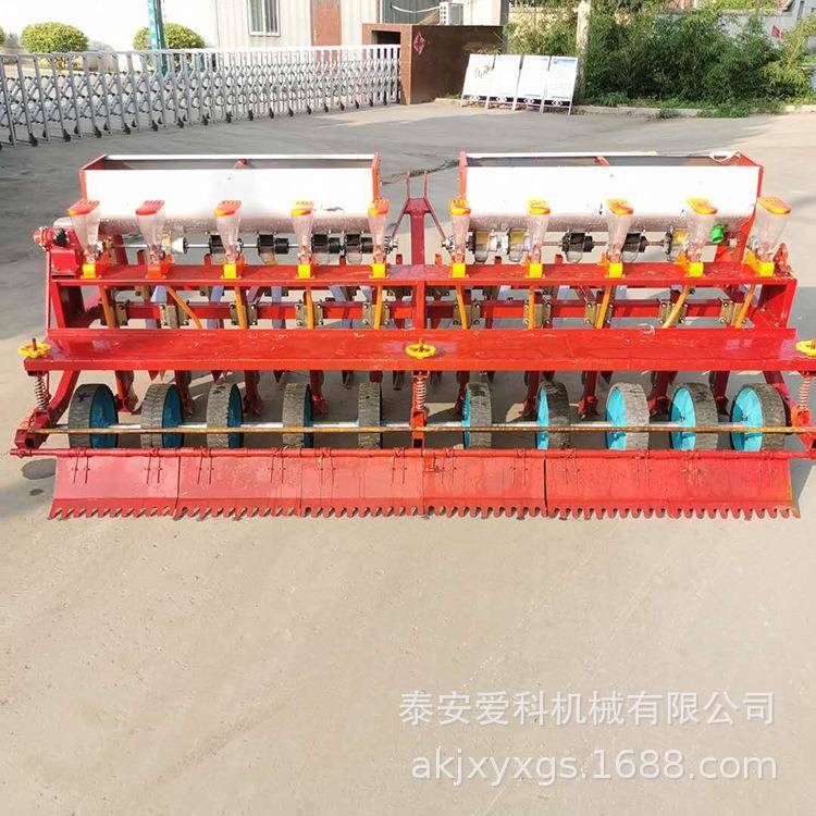 谷子高粱播种机免间苗AK-SL16机粱点播内蒙古玉米大豆高精播机油
