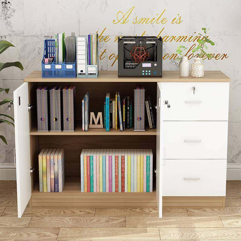 j办公室文件柜子木质W102矮柜带锁储柜物柜组合资料抽柜屉长条柜,商业/办公家具,办公储物柜,淘宝优惠券,粉丝福利购,淘宝优惠卷