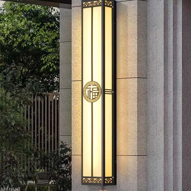 中式户外壁灯防水庭院别墅外墙大门口阳台中山灯具室外围墙门柱灯