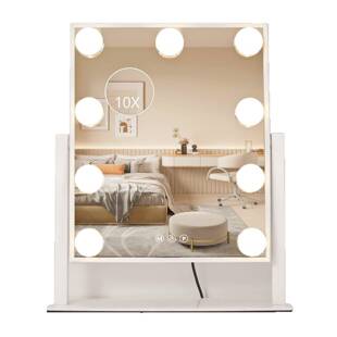 好莱坞LED智能化妆镜台式球泡带灯泡镜补光梳妆镜美妆