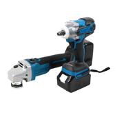 404款 角磨机285款 锂电扳手双机组套装 牧田款 箱套装 电动工具双机组