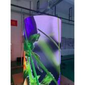 LED显示屏软屏异形屏软屏弧形屏魔方屏球形屏创意造型展厅室内