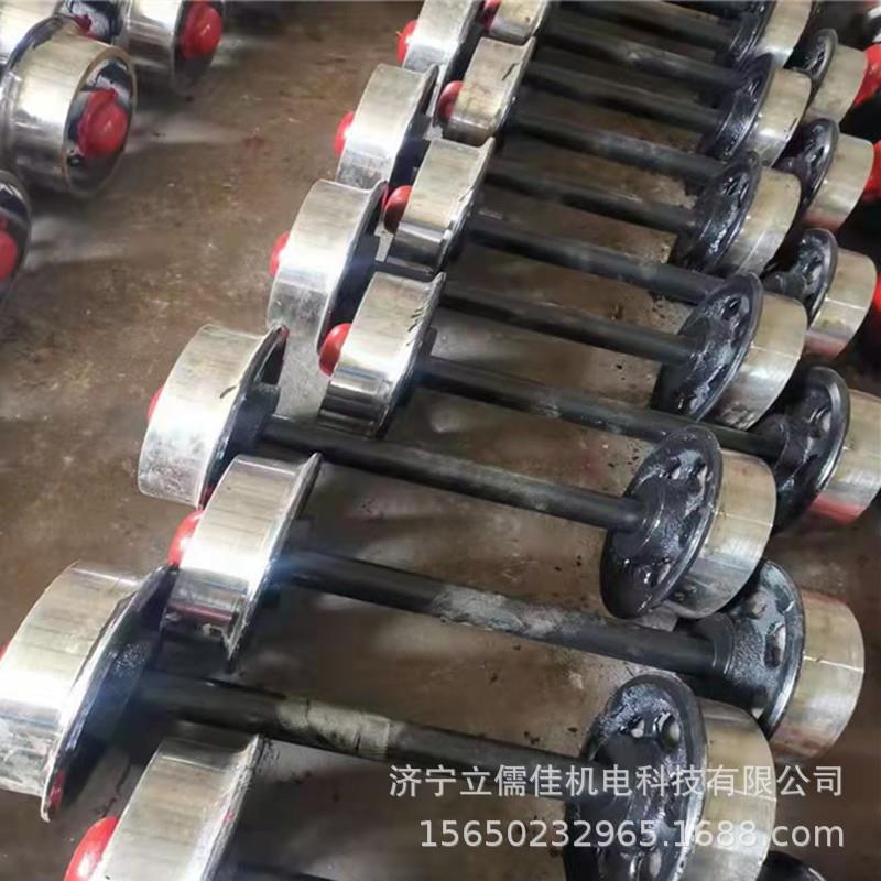 立儒佳1.5T矿车轮对矿用平板车空心实心轮子耐高温窑车轮子