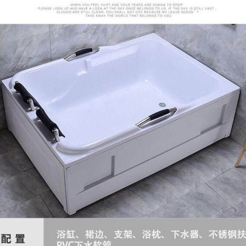 双全自897动热保温洗澡浴缸浴缸成家用双人人加大尺寸人浴缸