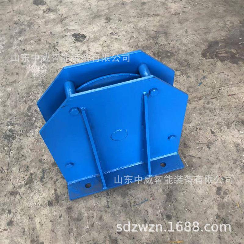 矿用无极绳绞车配件水平改向轮巷道转弯处无极绳绞车钢丝绳改向轮