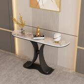 玄关柜入户正对门客厅高端现代简约装 饰靠墙条案隔断玄关桌餐边桌