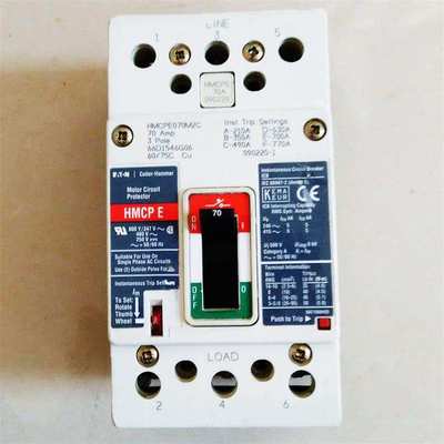 卡特拉汉莫Cutler-Hammer  工业断路器 HMCPE070M2C