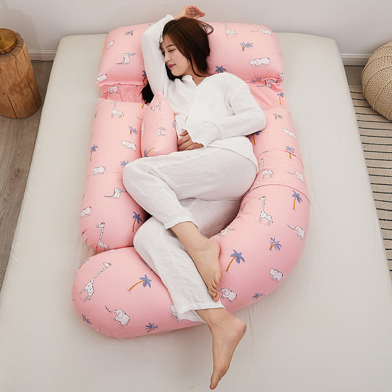 厂家直销孕妇枕头护腰侧睡枕托腹u型枕抱枕孕期侧卧枕多功能g型枕