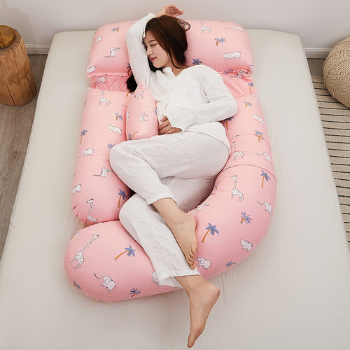 厂家直销孕妇枕头护腰侧睡枕托腹u型枕抱枕孕期侧卧枕多功能g型枕