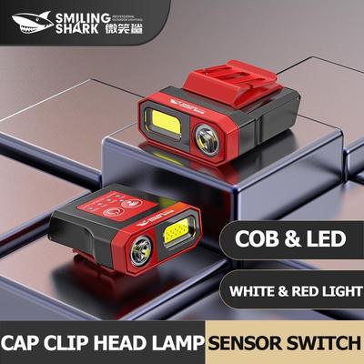 LED headlamp light cap clamp lamp ultra-light Induction lamp