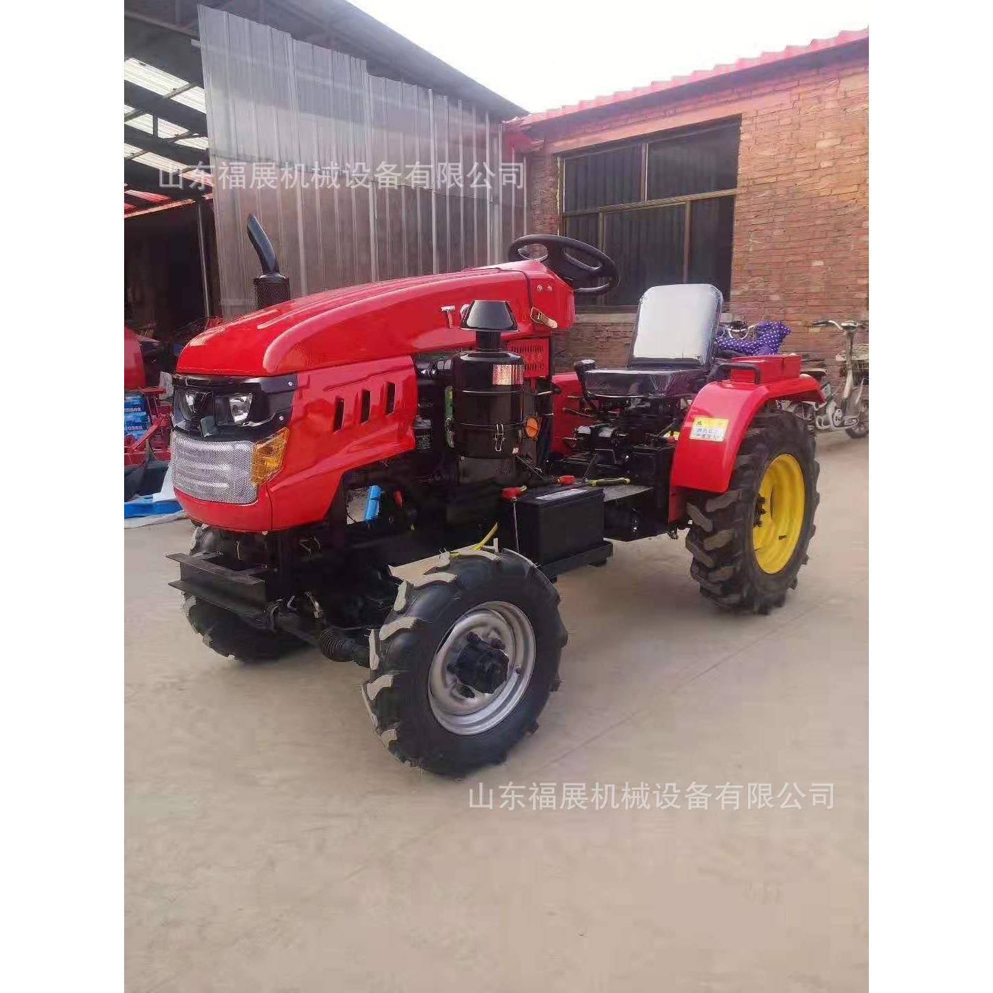 驱小型四轮四园拖TY404机低油耗小拉型四轮四驱单缸拖拉机果松土