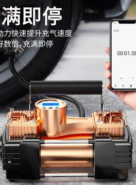 德国载双缸大功率充气12v太电动高压车汽车泵打气泵NTS便携轮胎麦