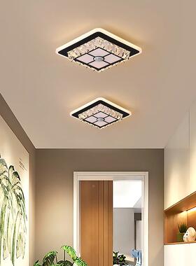 灯货水晶过UFE道超亮古镇顶灯具现灯饰LED吸灯入户走廊