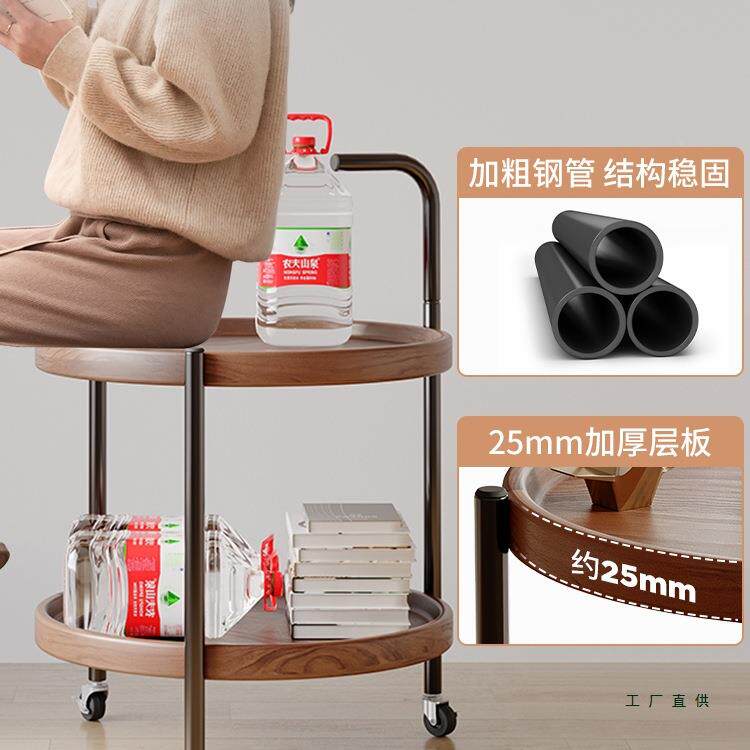 可动茶几物客移厅家用沙发边985几头置架小推车新款阳台小圆桌床