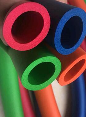 彩色保管橡塑BZP保管温管温地暖管水温管保护套PPR红色蓝色保护套