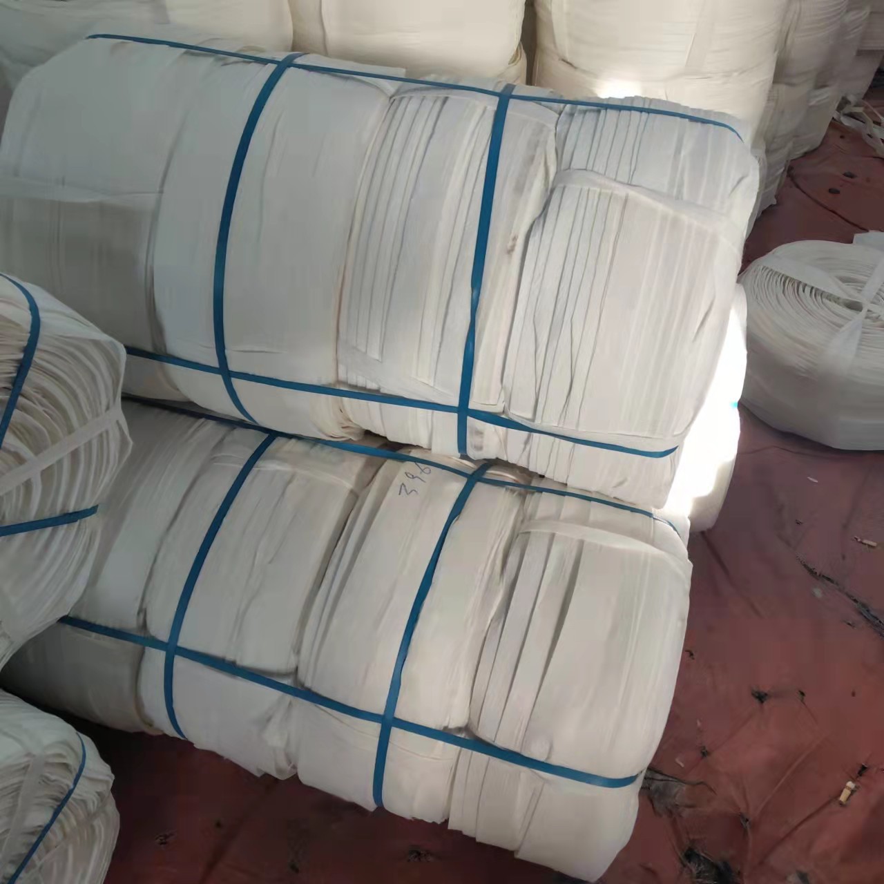 河南供苗木包树布土球捆扎布条 3-6公分宽拉力大成型效果好无纺布