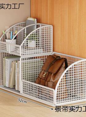 边公桌落地办收纳小书书桌带轮置物架下书本书柜架桌旁可M7xQc5kT