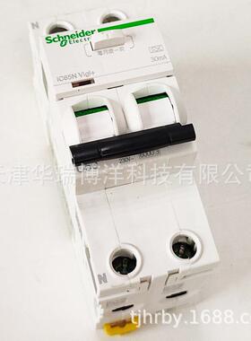 iC65NVigi+2P一体漏电护断式CLP路器A9D65250电式电流30mA子电保