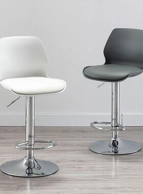 酒吧台椅升椅子前台35195吧凳降现简约吧椅代吧高脚凳高靠背凳子