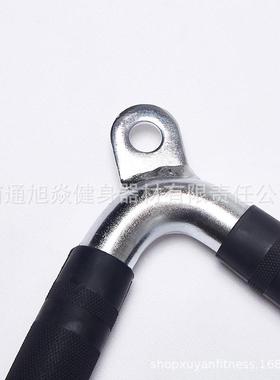 力量训练健把手大小飞鸟身器材配件划船高位械ECH下拉拉力杆一件