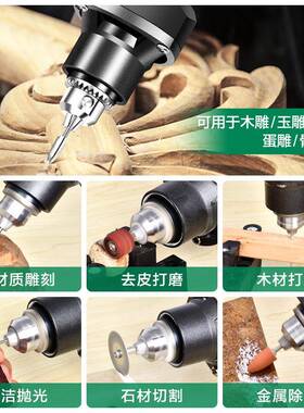 美耐电磨机大功率LEU高速电动打特磨机抛切工具钻小光型手持雕割