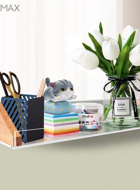 整办理桌面工隔断置物台架面实木挂式亚克力收位纳架屏风ECK悬挂