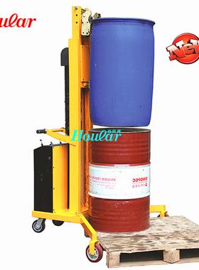 D高T3000直角支电动油腿桶堆高车托DT300直盘用升110mm油桶搬运手