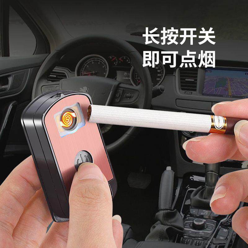 L6FHTR汽车用多功能不锈车钢载烟灰支缸车内灯用品创意带架通用烟