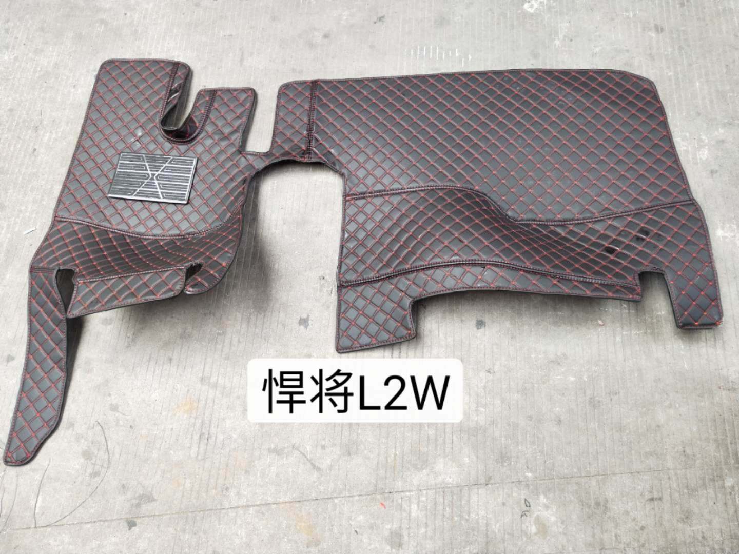 青岛解放悍V龙V龙VH天V赛龙JH6新大威专车专用连体的全包围脚垫