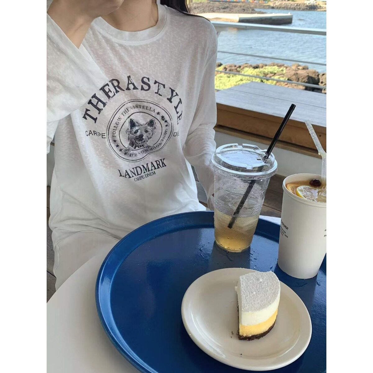 65棉夏季印花韩版时尚百搭宽松短袖T恤女装上衣新款休闲