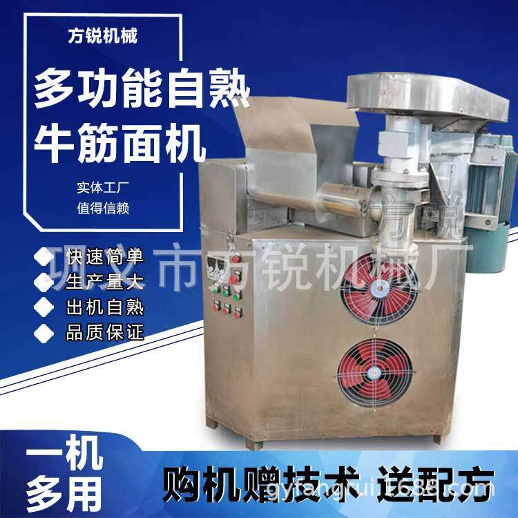 不锈钢100型商用牛筋面机多功能面食设备可换模具一机多用