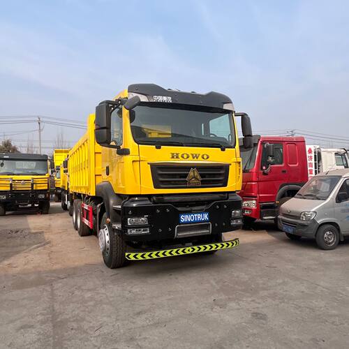 重汽豪沃TX防撞卡车 375马力非洲用可做右舵驾驶 集装箱卡车