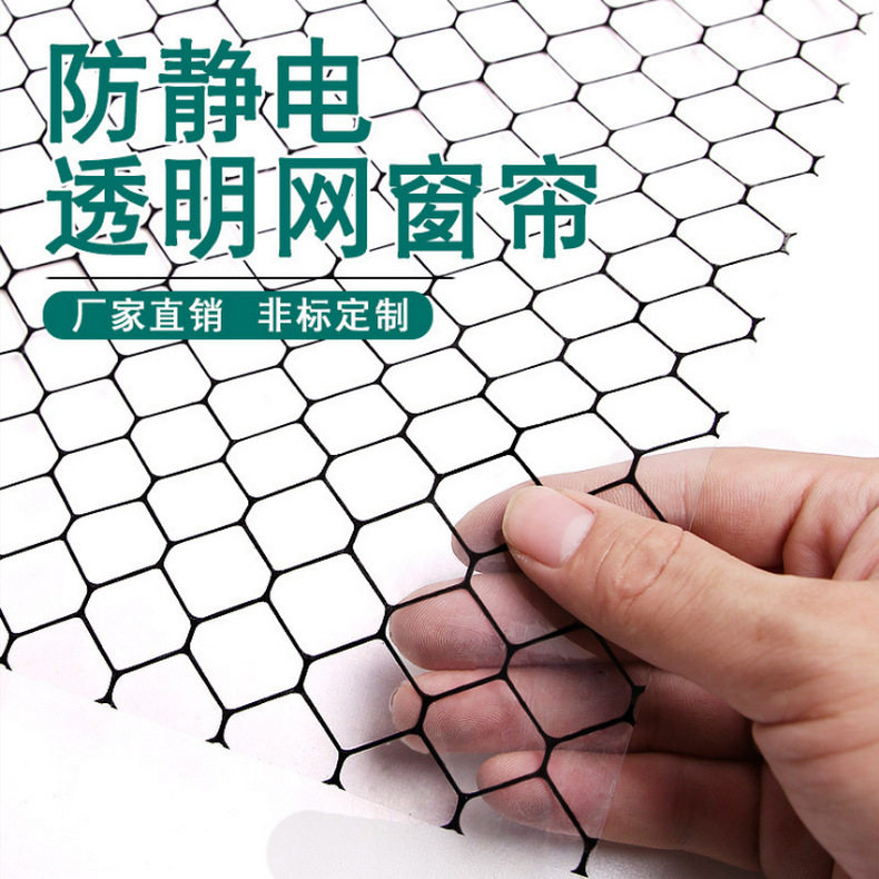 0.5MM厚防尘防静电网格帘