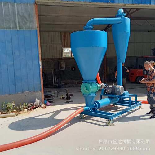 颗粒物料自动化气力吸粮机茶籽油菜籽无破损气动抽料机输送机