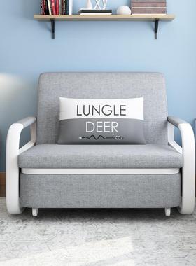 K布艺伸缩单人床沙发床两房用多LHA功床能7折叠小户型书卧室2024