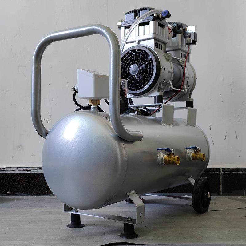 小型抽QFM气无油静音真空泵NC吸压盘验室负C站高实真空泵工业用电