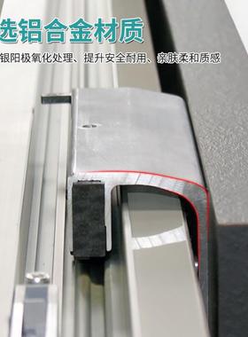 进意大配利cinto口隐藏移门轨道书柜电视柜双向进口外挂缓冲推拉