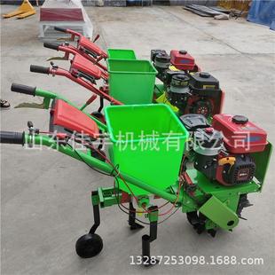 汽油手扶式玉园米播种机麦多功粱能茶高施肥机小SEZ条播机