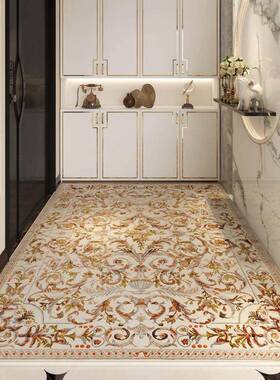 门205新欧式进门地垫款入户门垫家TKB用地毯客厅防滑口玄关脚2垫