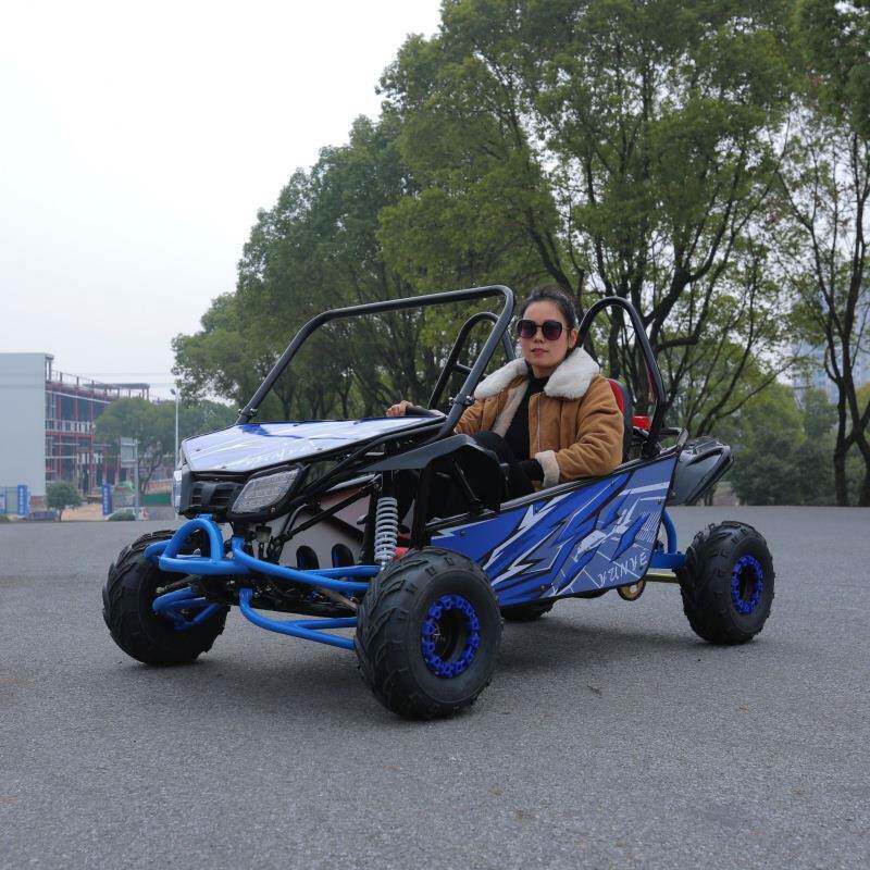 直T汽UTV-9销儿童油卡丁车形亲子四轮越野全地UV景区场地出租摩托