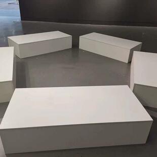 木质模底座展形示台脚踩台子特直站台正方服装店KLJL866橱窗展播