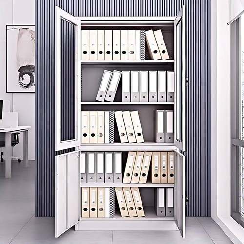 阳制文件柜办公室咸务资料档案柜带锁凭证柜抽屉防火钢OIB设计财