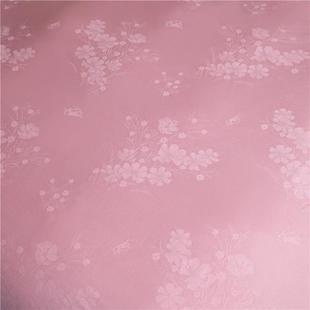 全棉蚕丝被壳蝶花喷气40S提花加密蚕丝被套可MPU被做恋子母被